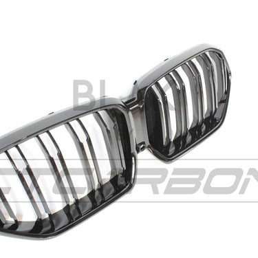BLAK BY CT Grille BMW G06 X6 DOUBLE SLAT BLACK GRILLES - BLAK BY CT CARBON
