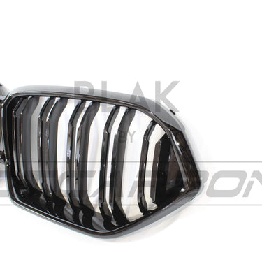 BLAK BY CT Grille BMW G06 X6 DOUBLE SLAT BLACK GRILLES - BLAK BY CT CARBON