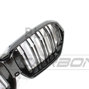 BLAK BY CT Grille BMW G06 X6 DOUBLE SLAT BLACK GRILLES - BLAK BY CT CARBON