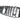 BLAK BY CT Grille MERCEDES V177 & W177 A CLASS PANAMERICA BLACK GRILLE