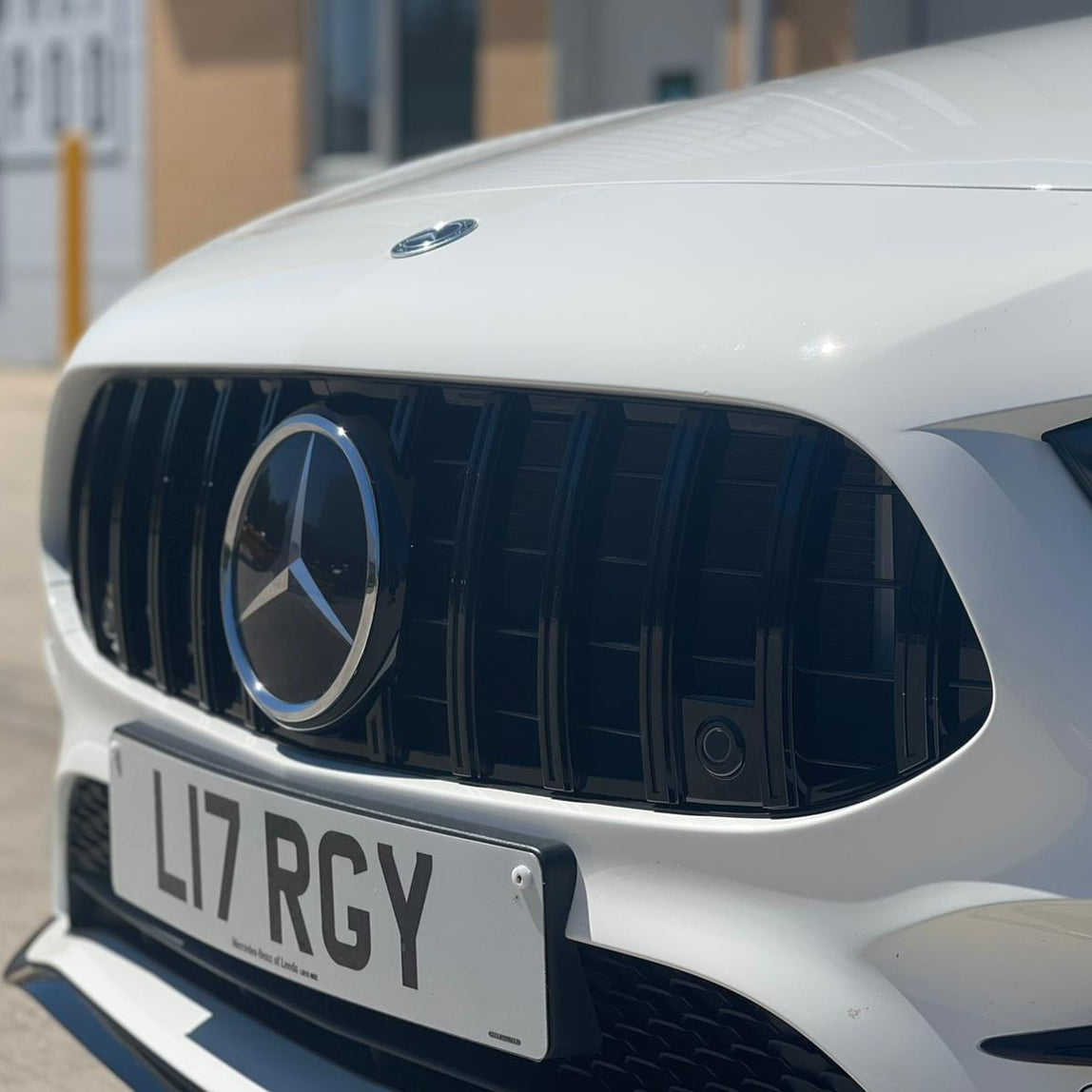 BLAK BY CT Grille MERCEDES V177 & W177 A CLASS PANAMERICA BLACK GRILLE