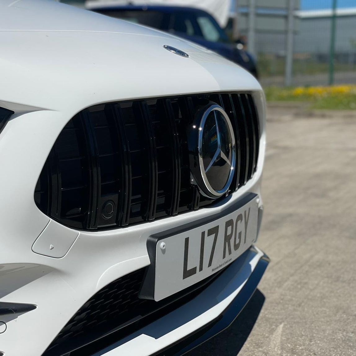 BLAK BY CT Grille MERCEDES V177 & W177 A CLASS PANAMERICA BLACK GRILLE