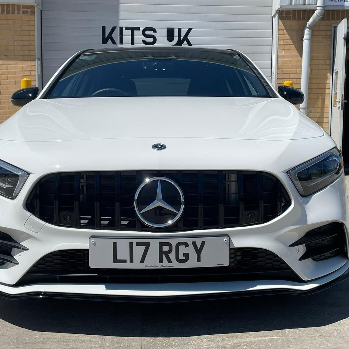 BLAK BY CT Grille MERCEDES V177 & W177 A CLASS PANAMERICA BLACK GRILLE