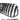 BLAK BY CT Grille MERCEDES W167 GLE CLASS 2019+ GT BLACK GRILLE - AMG LINE