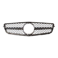 MERCEDES W204 C CLASS 2012-2015 GLOSS BLACK GRILLE