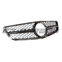 MERCEDES W204 C CLASS 2012-2015 GLOSS BLACK GRILLE