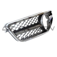 MERCEDES W204 C CLASS 2012-2015 GLOSS BLACK GRILLE
