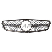 MERCEDES W204 C CLASS 2012-2015 GLOSS BLACK GRILLE