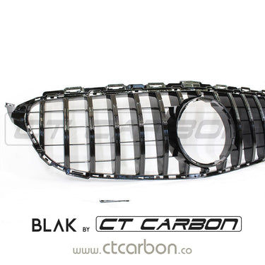BLAK BY CT GRILLE MERCEDES W205 C CLASS 2019+ AMG BLACK GRILLE (WITHOUT CAMERA)