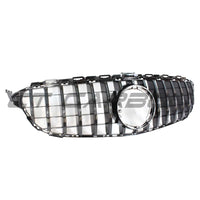 MERCEDES W205 C CLASS 2019+ BLACK GRILLE (WITH CAMERA)