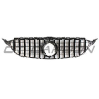 MERCEDES W205 C CLASS 2019+ BLACK GRILLE (WITH CAMERA)