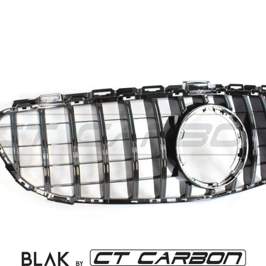 BLAK BY CT Grille MERCEDES W205 C63 AMG 2014-2018 AMG GT BLACK GRILLE (WITH CAMERA)