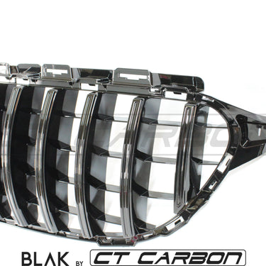 BLAK BY CT GRILLE MERCEDES W205 C63 AMG 2019+ AMG GT BLACK GRILLE (WITHOUT CAMERA)
