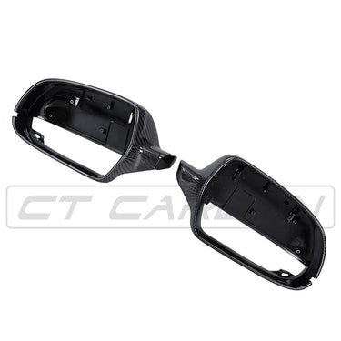 BLAK BY CT Mirror Replacements AUDI A4/S4/A5/S5 B8.5 2012-2016 CARBON FIBRE MIRRORS