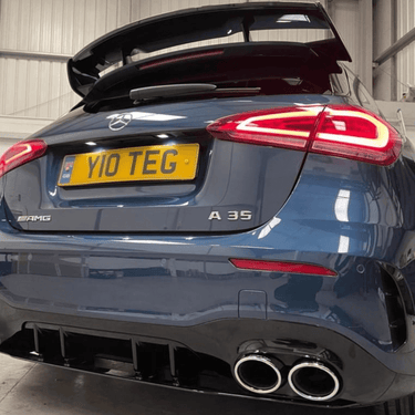 BLAK BY CT Rear Wing MERCEDES A-CLASS W177 GLOSS BLACK SPOILER - WING