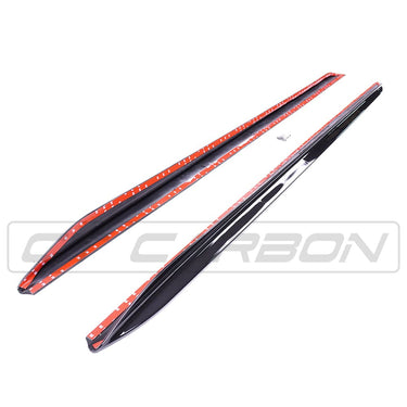 BLAK BY CT Side Skirts BMW 3 SERIES G20 GLOSS BLACK SIDE SKIRTS - MP STYLE - BLAK BY CT CARBON
