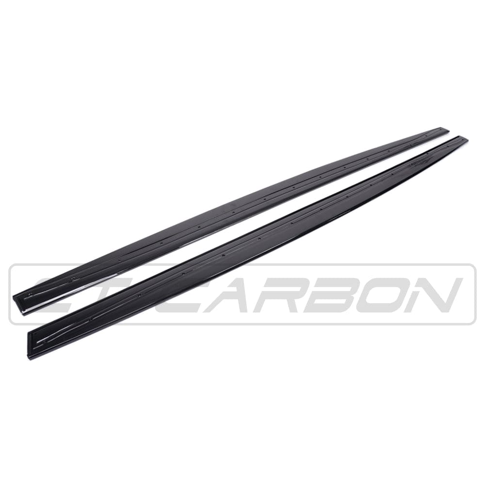 BLAK BY CT SIDE SKIRTS BMW 4 SERIES F32/F33/F36 GLOSS BLACK SIDE SKIRTS - MP STYLE - BLAK BY CT CARBON