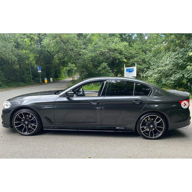 BLAK BY CT Side Skirts BMW 5 SERIES G30 GLOSS BLACK SIDE SKIRTS - MP STYLE - BLAK BY CT CARBON