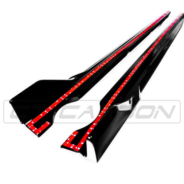 BLAK BY CT Side Skirts BMW X5 G05 & F95 X5M GLOSS BLACK SIDE SKIRTS - MP STYLE