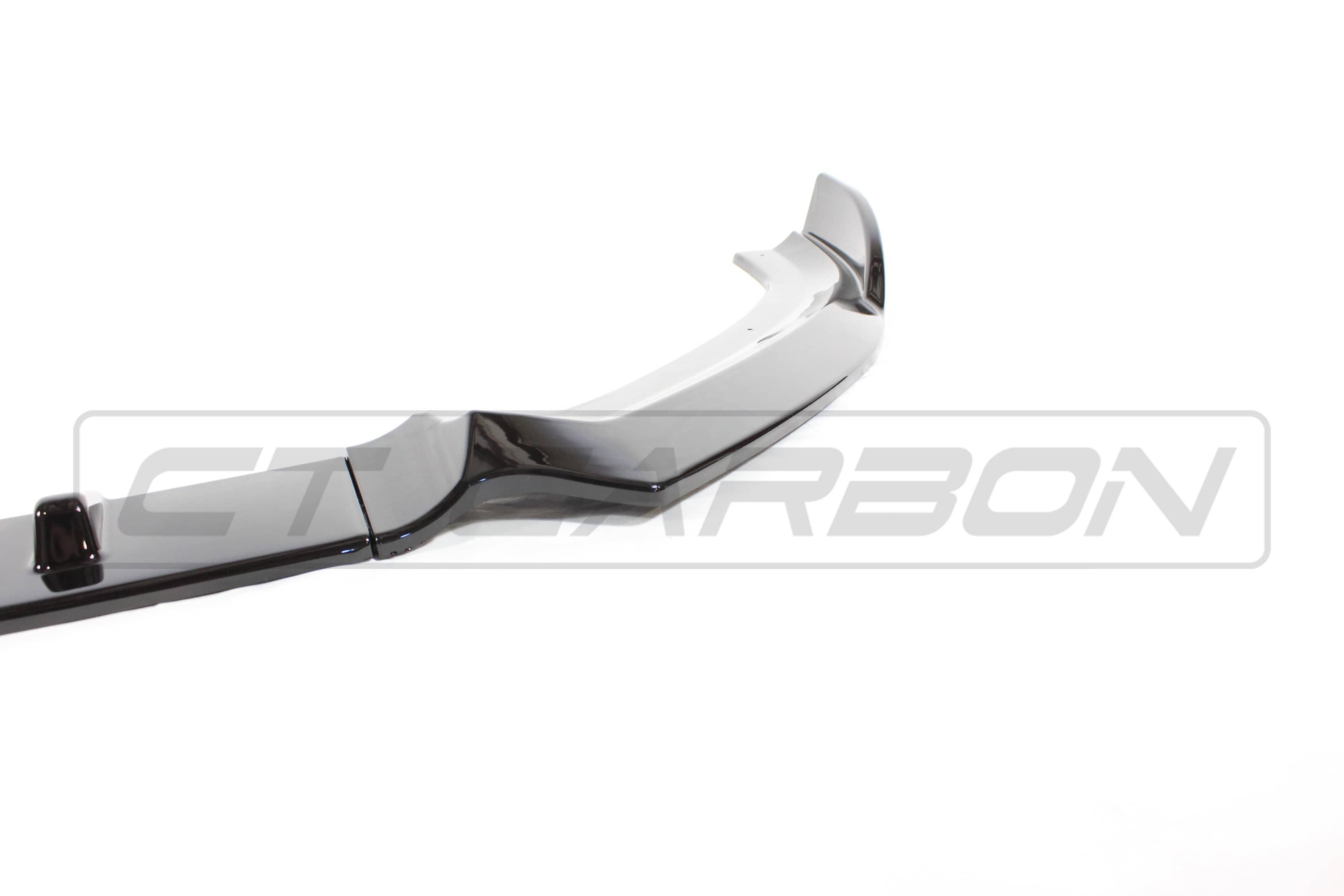For Audi A3 8L S3 Cupra R Splitter Front Bumper Lip 3 Pcs Black Spoiler
