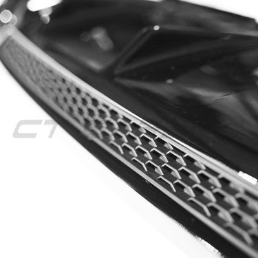 BLAK BY CT SPLITTER AUDI A4/S4 B9 2016-2019 GLOSS BLACK DIFFUSER