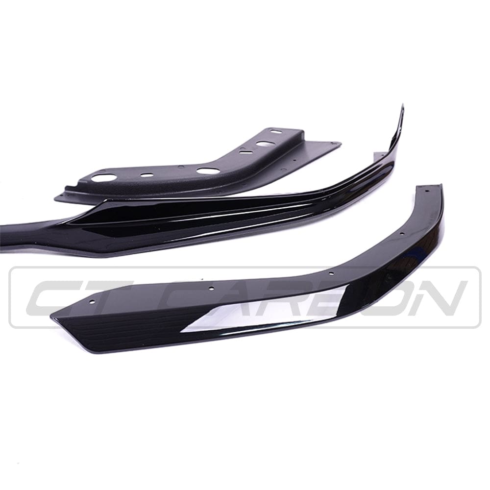 CT CARBON  BMW 3 Series G20 Gloss Black Front Splitter - MP Style – CT  Carbon