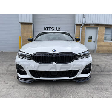 BLAK BY CT Splitter BMW 3 SERIES G20 GLOSS BLACK SPLITTER - MP STYLE - BLAK BY CT CARBON