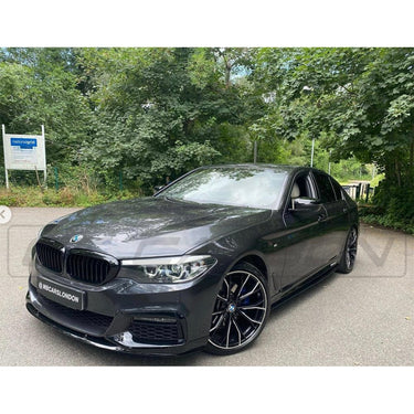 BLAK BY CT Splitter BMW 5 SERIES G30 GLOSS BLACK SPLITTER - MP STYLE - BLAK BY CT CARBON