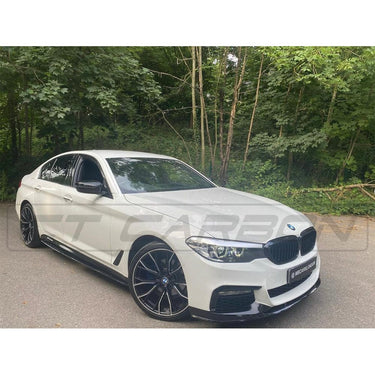 BLAK BY CT Splitter BMW 5 SERIES G30 GLOSS BLACK SPLITTER - MP STYLE - BLAK BY CT CARBON