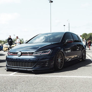 BLAK BY CT SPLITTER VOLKSWAGEN GOLF R/GTD/GTI MK7/7.5 2014-2020 GLOSS BLACK SPLITTER