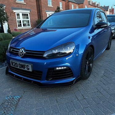 BLAK BY CT SPLITTER VOLKSWAGEN GOLF R20 MK6 2009-2013 GLOSS BLACK SPLITTER