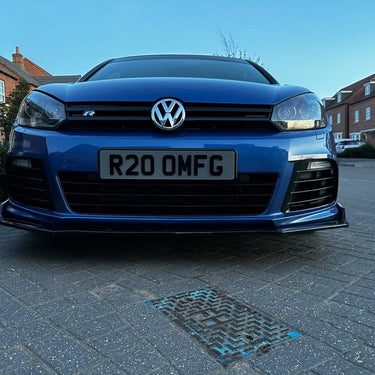 BLAK BY CT SPLITTER VOLKSWAGEN GOLF R20 MK6 2009-2013 GLOSS BLACK SPLITTER