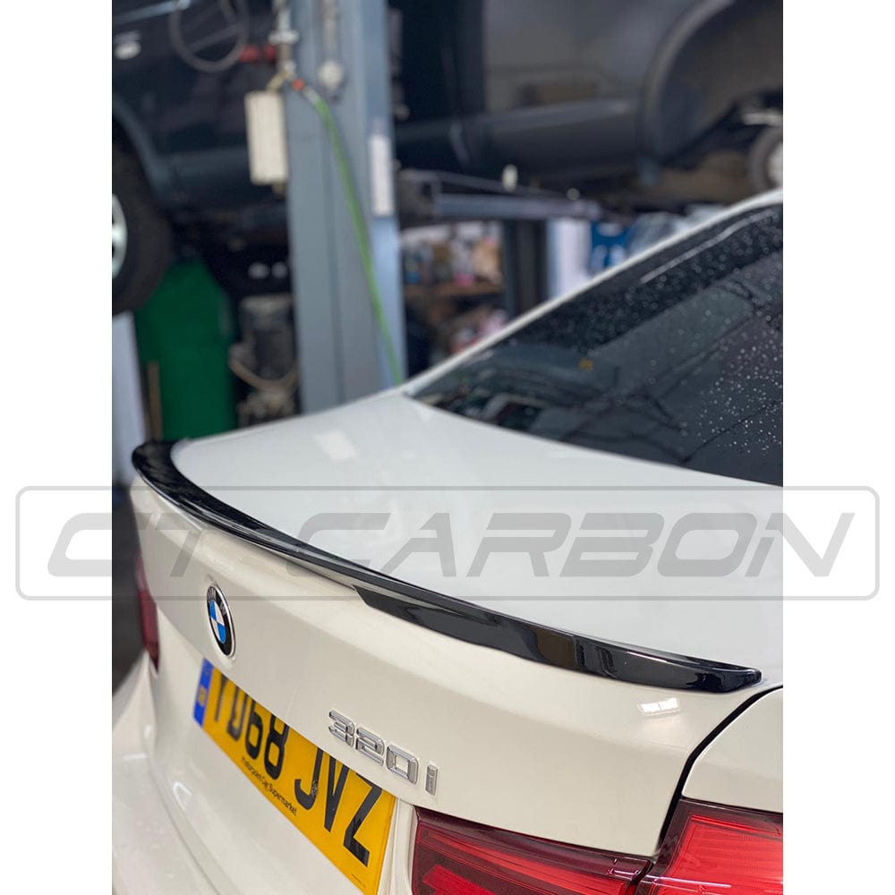 CT CARBON  BMW 3 Series F30 Gloss Black Spoiler - MP Style – CT