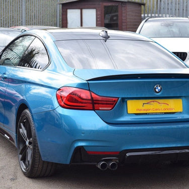 BLAK BY CT SPOILER BMW 4 SERIES GRANCOUPE F36 MATTE BLACK SPOILER - MP STYLE