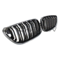 BMW M2 F87 & F22 2 SERIES DOUBLE SLAT BLACK GRILLES