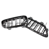 BMW M2 F87 & F22 2 SERIES DOUBLE SLAT BLACK GRILLES
