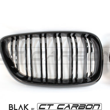 BLAK BY CT Vehicles & Parts BMW M2 F87 & F22 2 SERIES DOUBLE SLAT BLACK GRILLES