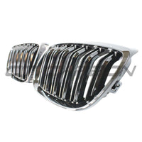 BMW M3 / 3 SERIES E92/E93 DOUBLE SLAT BLACK GRILLES