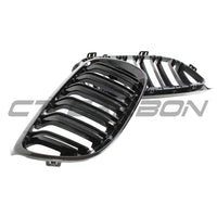 BMW E90 3 SERIES LCI DOUBLE SLAT BLACK GRILLES
