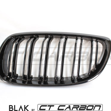 BLAK BY CT Vehicles & Parts BMW M3 / 3 SERIES E92/E93 DOUBLE SLAT BLACK GRILLES - BLAK BY CT CARBON