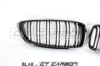 BLAK BY CT Vehicles & Parts BMW M3 F80 DOUBLE SLAT BLACK GRILLE - BLAK BY CT CARBON