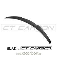 BLAK BY CT Vehicles & Parts BMW M4 F82 MATTE BLACK SPOILER - V STYLE