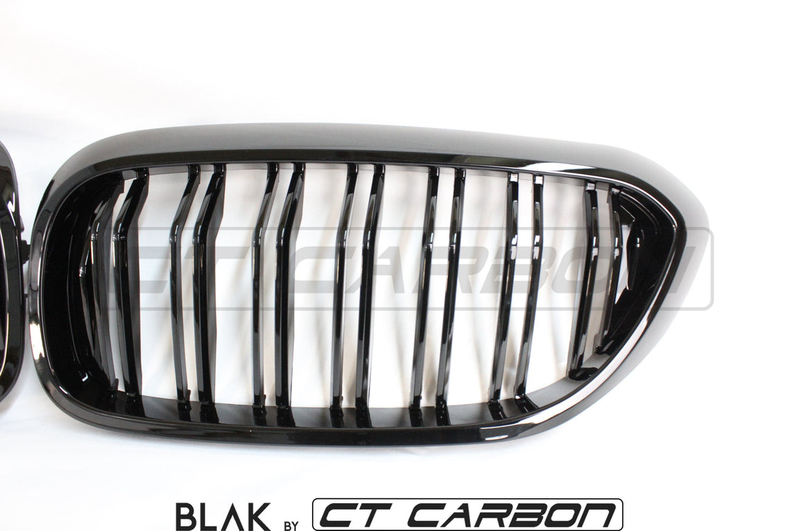BLAK BY CT Vehicles & Parts BMW M5 F90 / 5 SERIES G30 DOUBLE SLAT BLACK GRILLES - BLAK BY CT CARBON