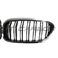 BMW M5 F90 / 5 SERIES G30/G31 DOUBLE SLAT BLACK GRILLES