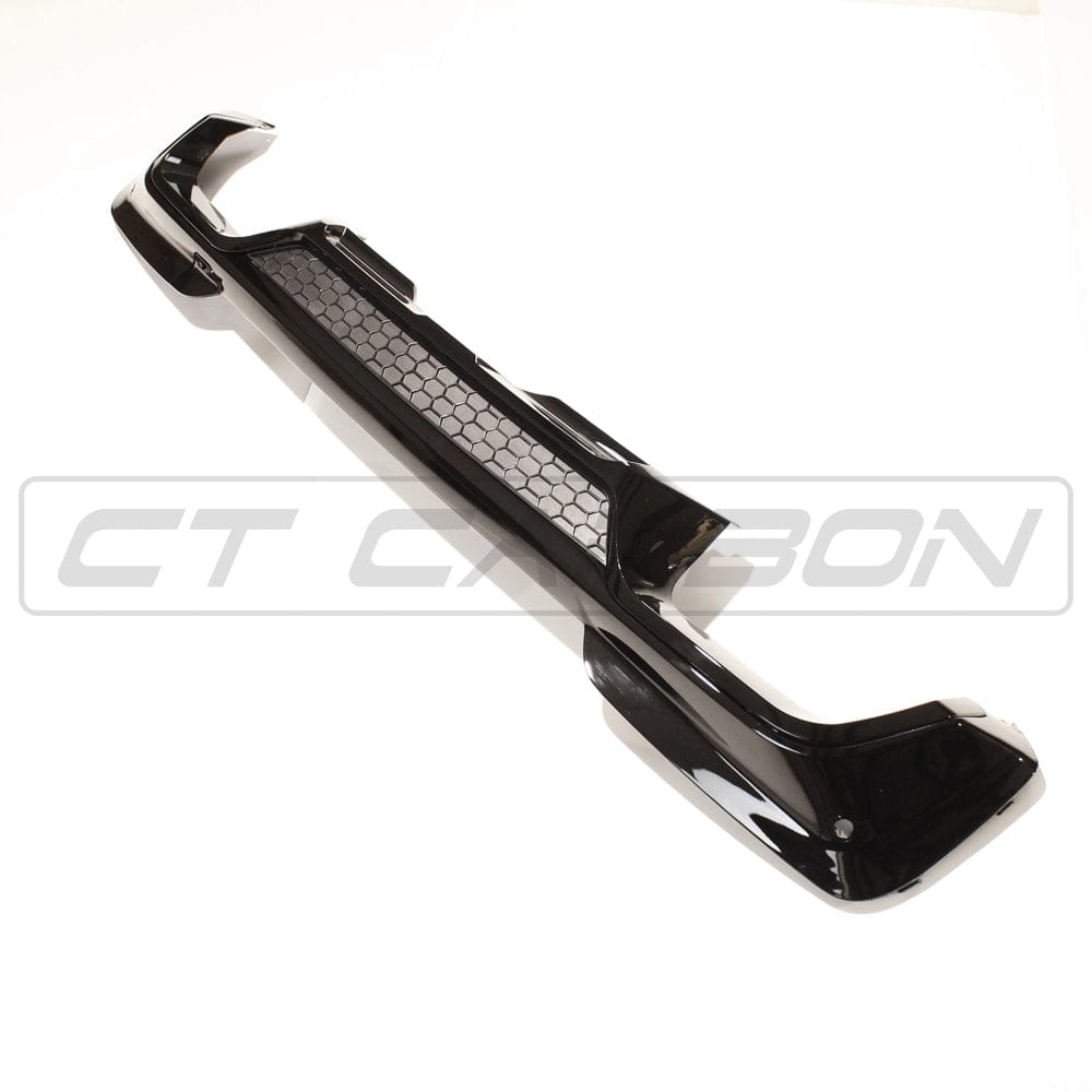 BLAK BY CT Vehicles & Parts BMW X3 G01 (17-21) GLOSS BLACK DIFFUSER WITH TIPS