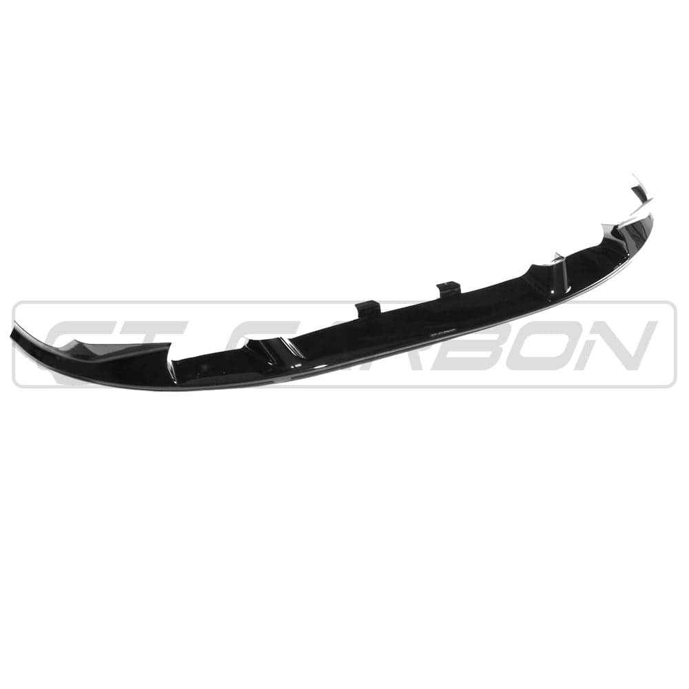  MASO Car Front Spoilers 4 Pcs Front Carbon Fin Splitter  Exterior Emblems Set Black : Automotive