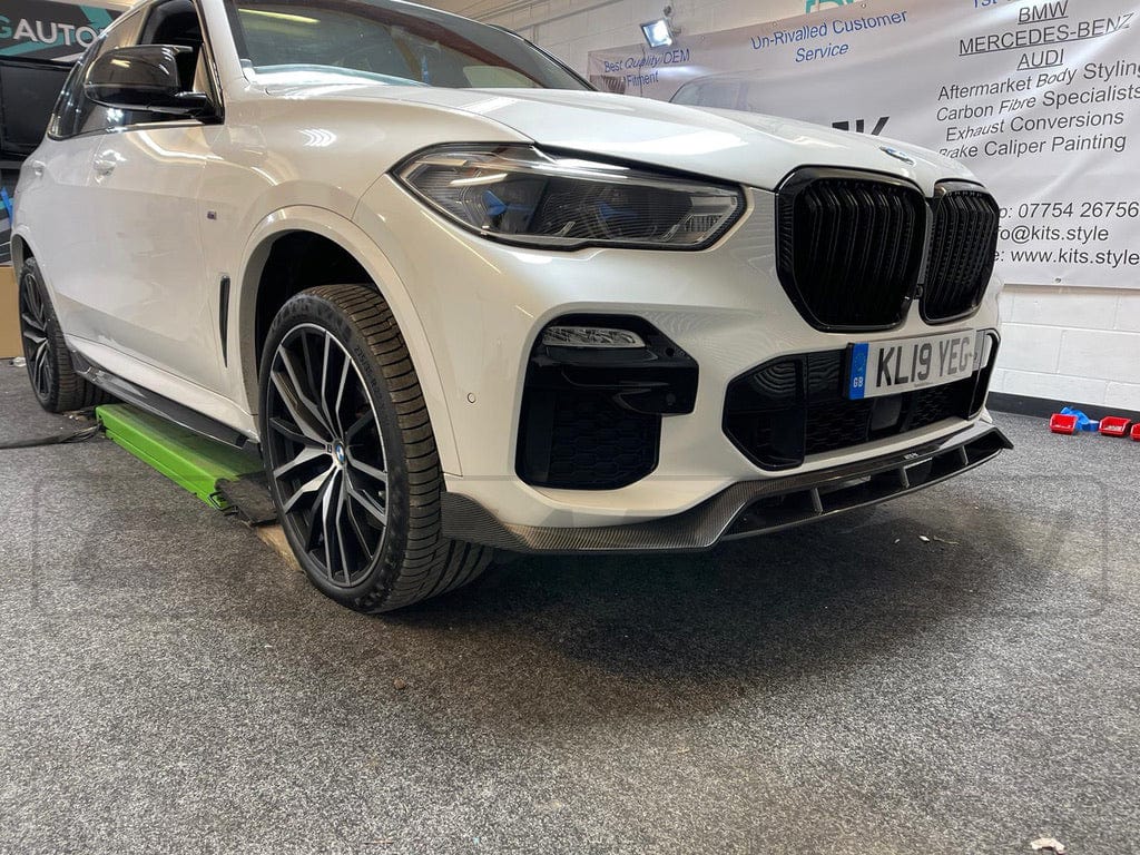 BMW G05 X5/X5 M Series Carbon Fiber Dual Slat Grilles