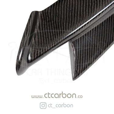 CT CARBON Canards BMW M3 (E92/E90) CARBON FRONT CANARD SPLITTERS - MP STYLE