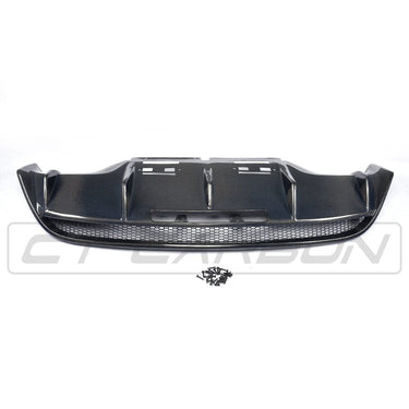 CT CARBON DIFFUSER AUDI R8 GEN 1 FACELIFT CARBON FIBRE DIFFUSER