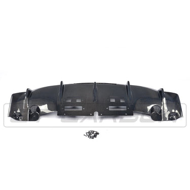 CT CARBON DIFFUSER AUDI R8 GEN 1 FACELIFT CARBON FIBRE DIFFUSER